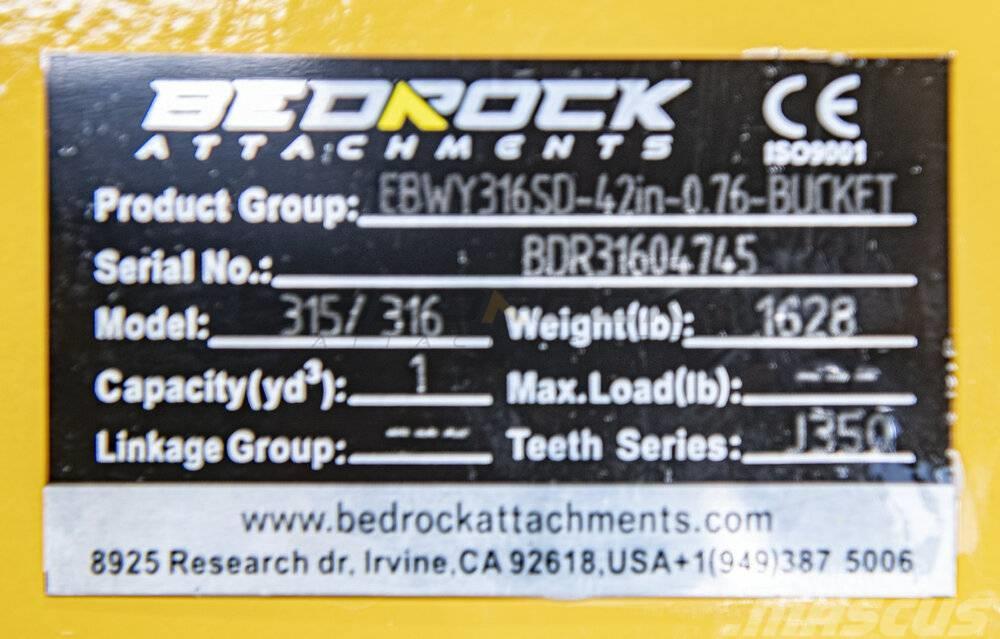 CAT 42" Severe Rock Bucket 315D/F,316E/F,318D2/E/F Autres accessoires