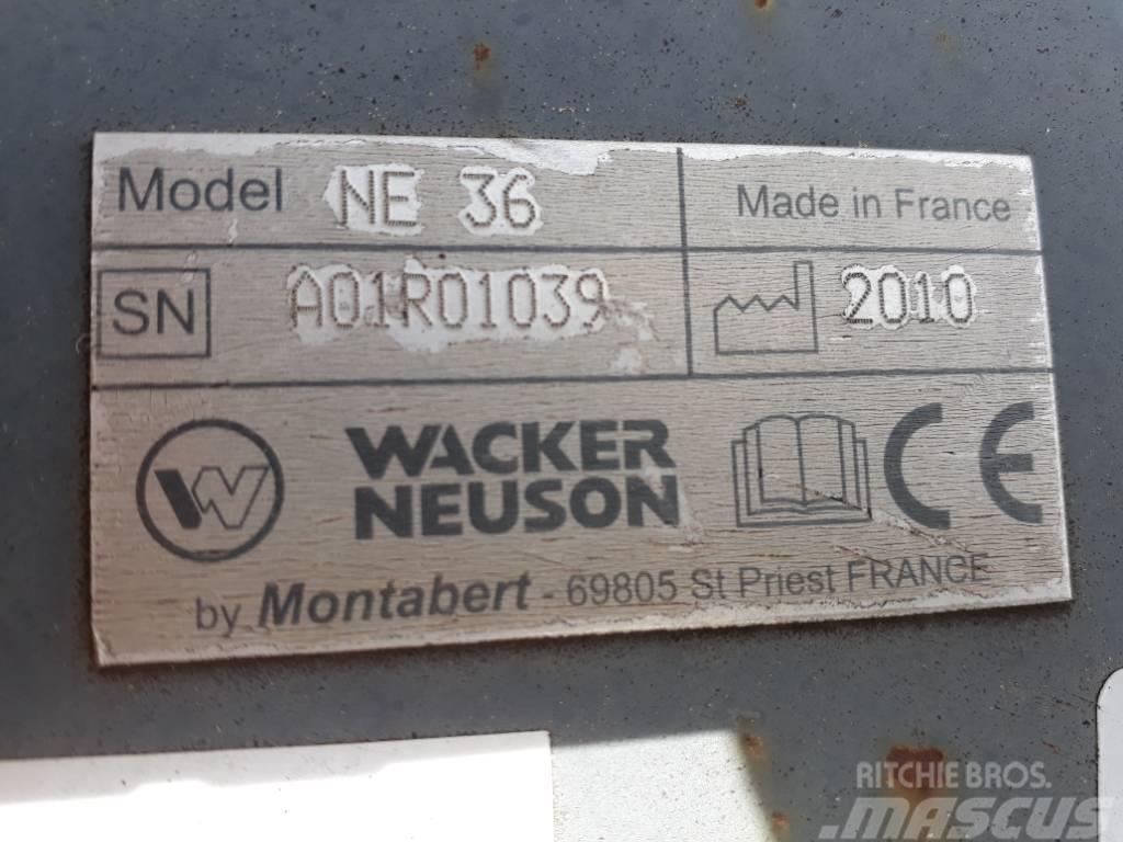 Wacker Neuson NE36 Godets Broyeurs
