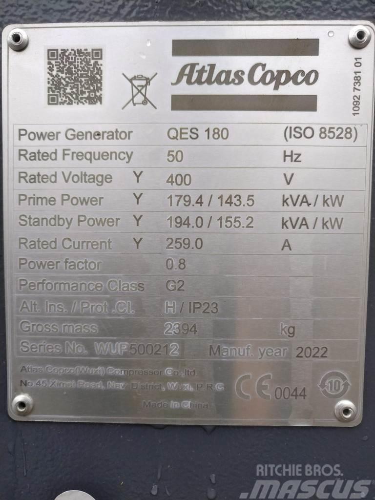 Atlas Copco QES 180 Générateurs diesel