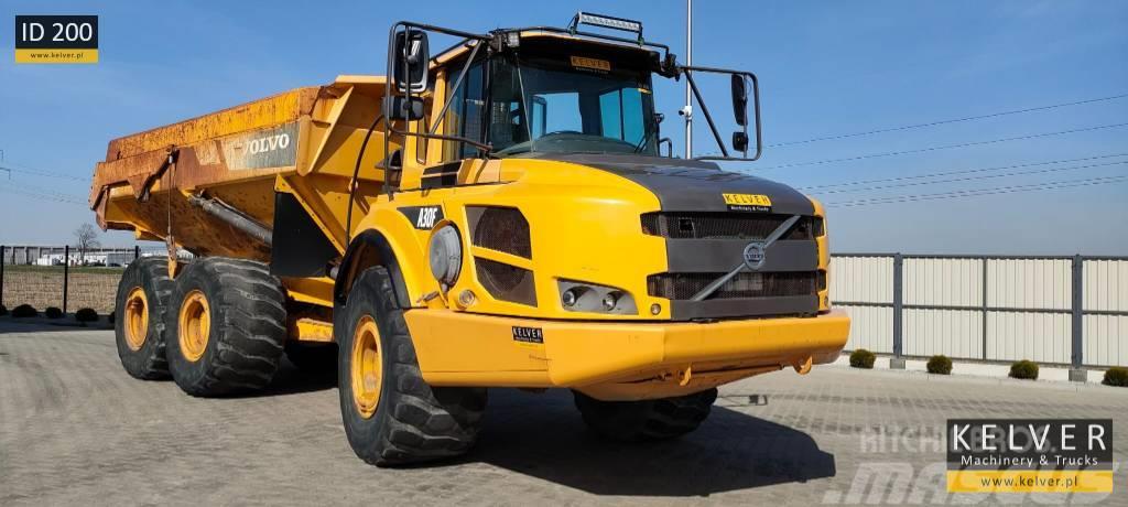 Volvo A30F with tailgate Tombereau articulé