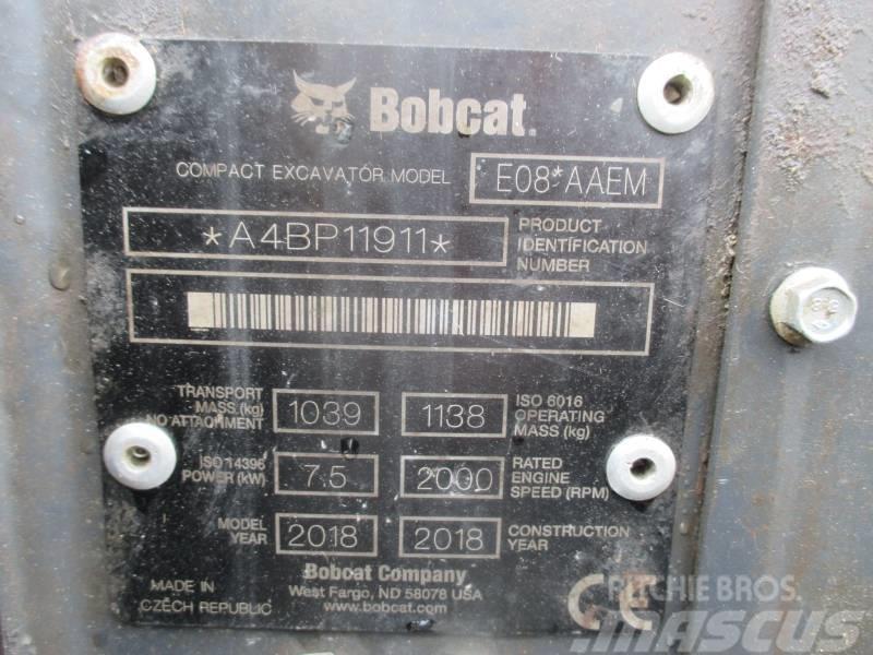 Bobcat E 08 Mini pelle < 7t