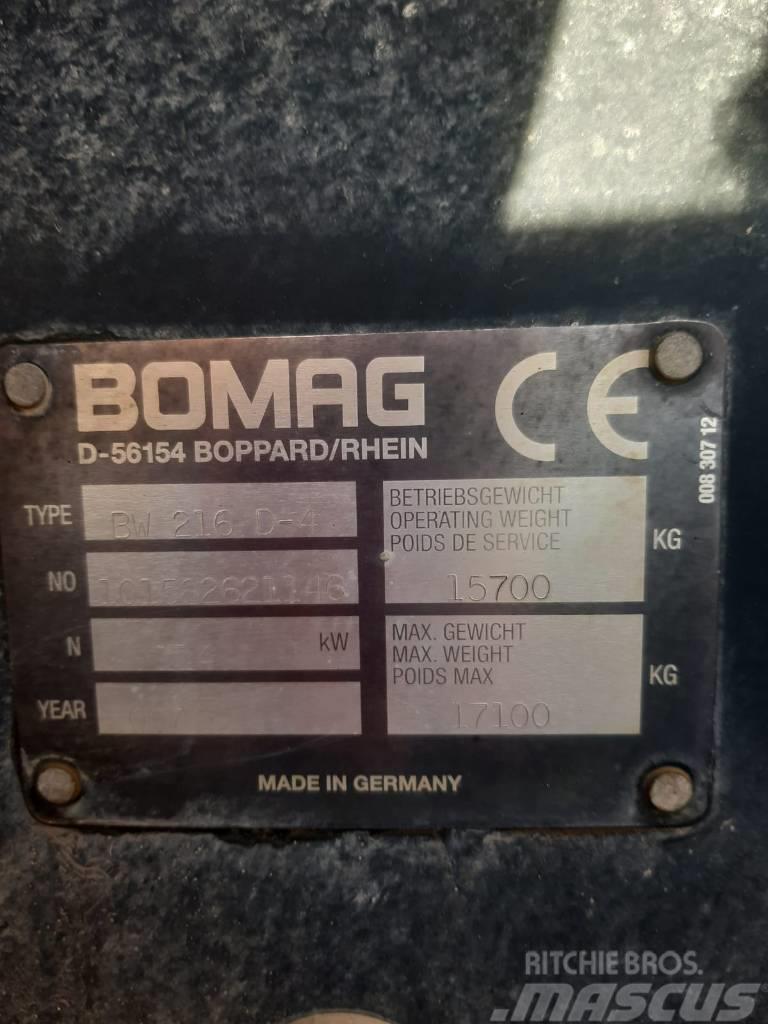Bomag BW 216 D-4 Compacteur de sol