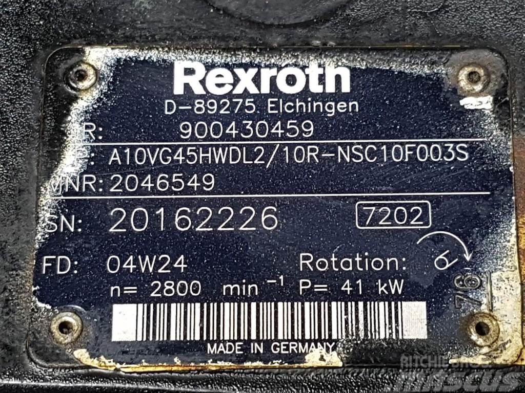 Rexroth A10VG45HWDL2/10R-R912046549-Drive pump/Fahrpumpe Hydraulique
