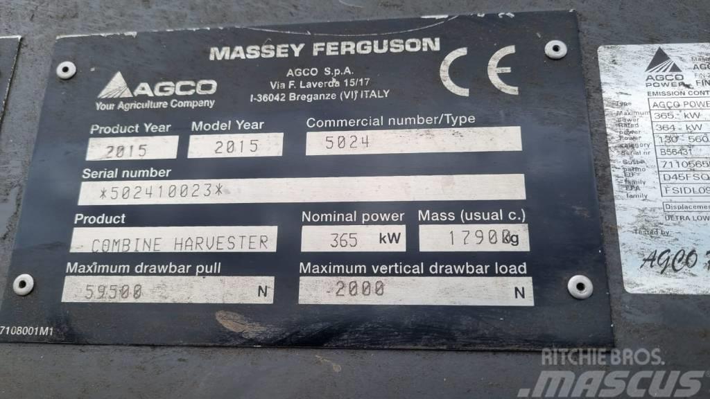 Massey Ferguson 9380 Moissonneuse batteuse