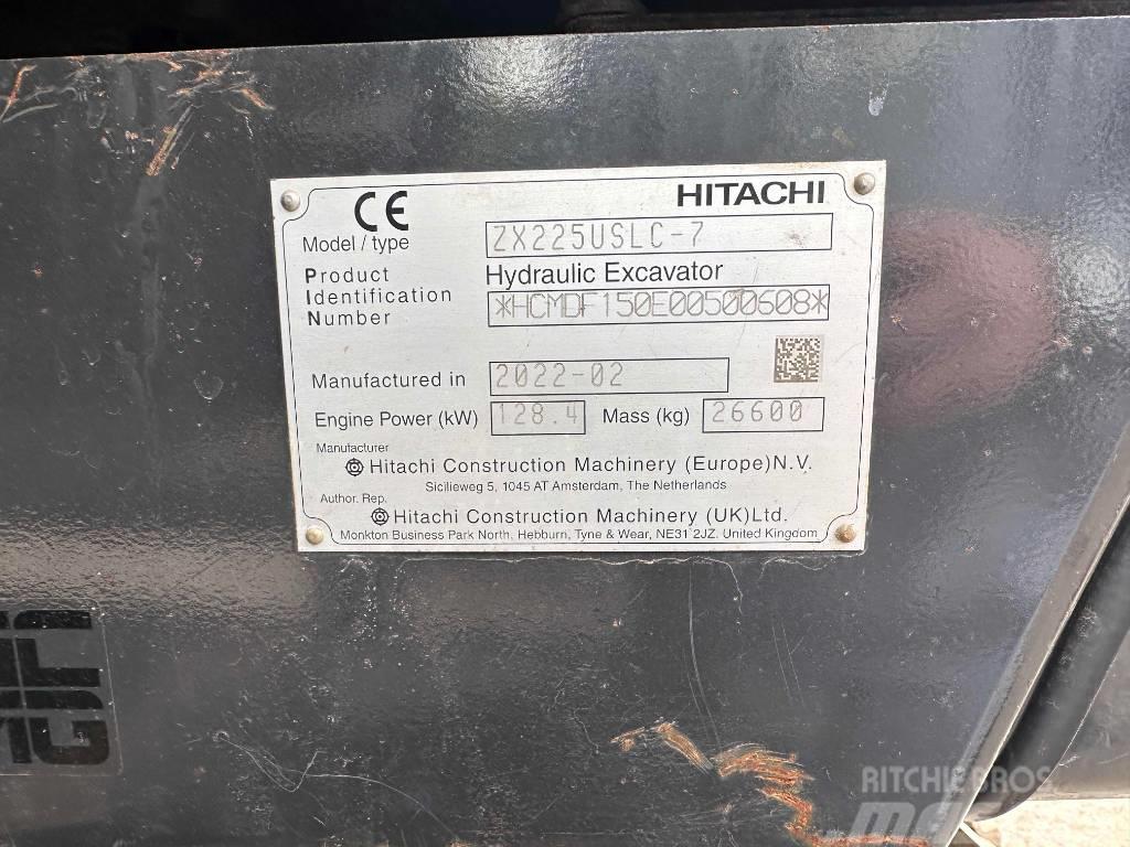 Hitachi ZX 225 uslc-7 Pelle sur chenilles
