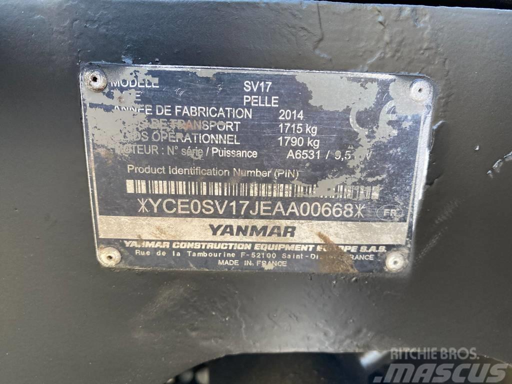 Yanmar SV 17 Mini pelle < 7t