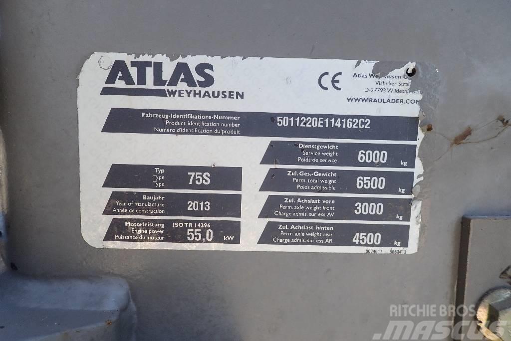 Atlas 75 S Chargeuse sur pneus