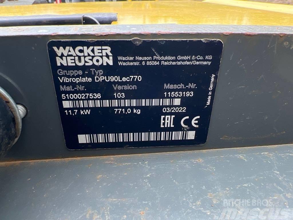 Wacker Neuson DPU90Lec770 Plaque vibrante