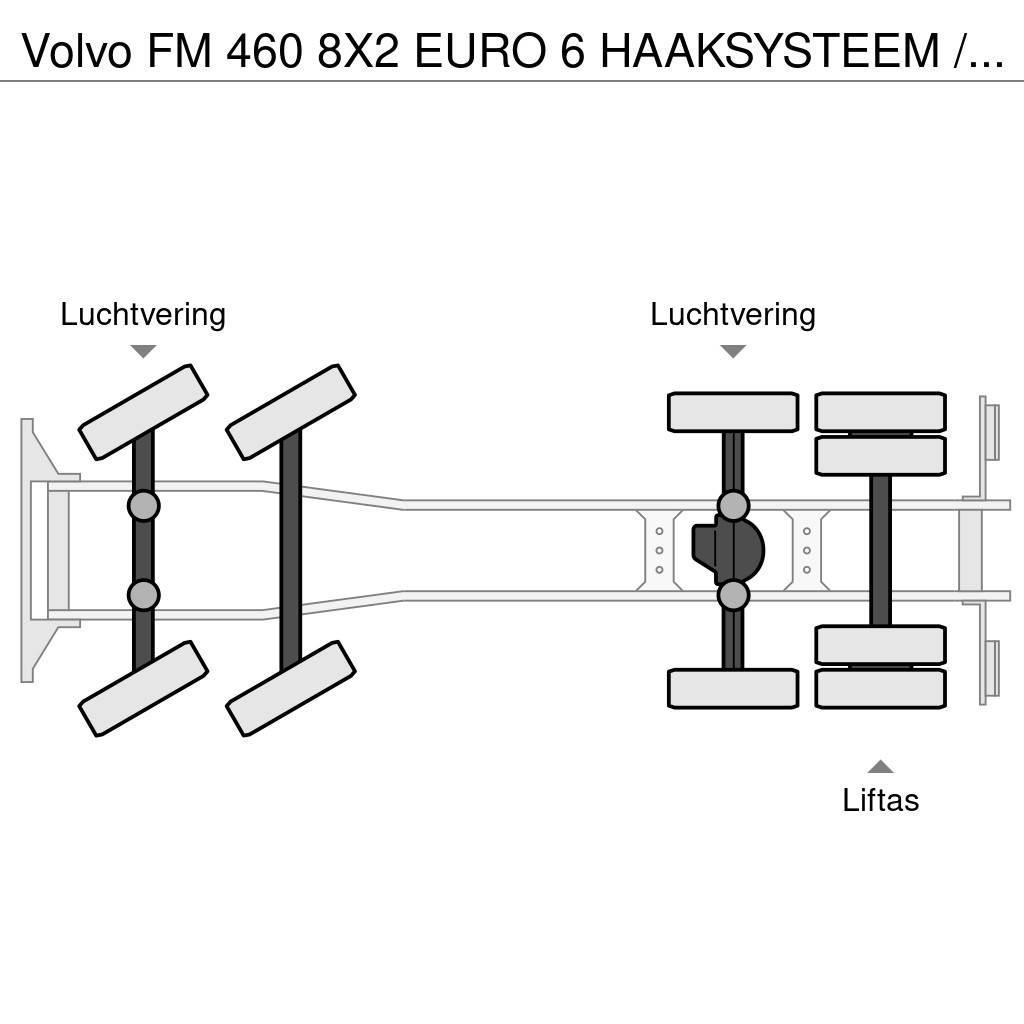 Volvo FM 460 8X2 EURO 6 HAAKSYSTEEM / PERFECT CONDITION Camion ampliroll