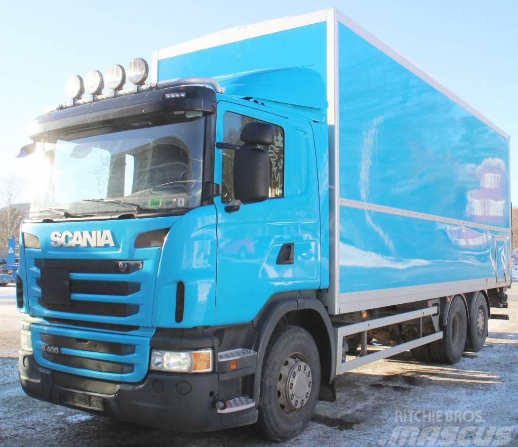 Scania G 400 6x2*4 skåpbil Camion Fourgon