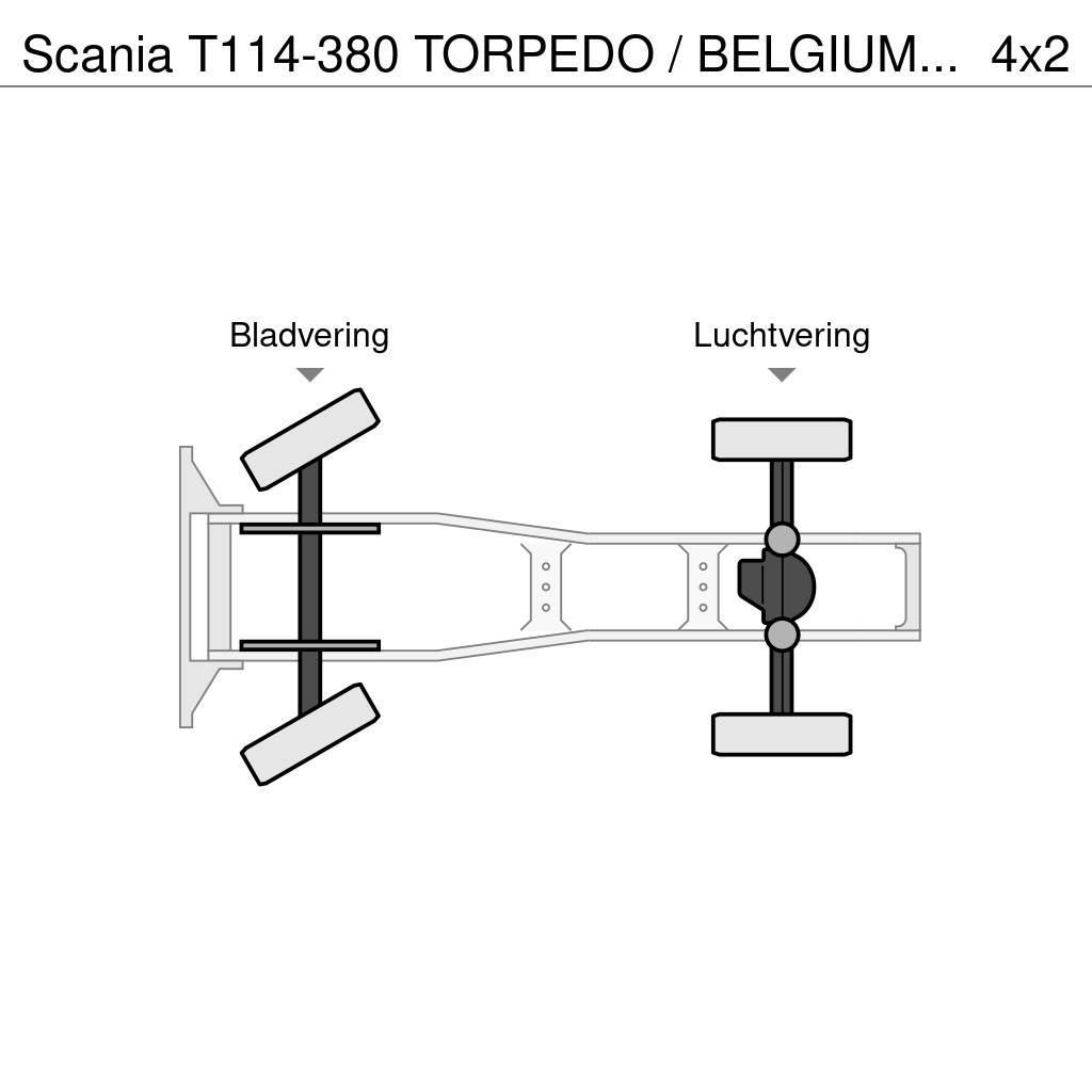 Scania T114-380 TORPEDO / BELGIUM TRUCK !! Tracteur routier