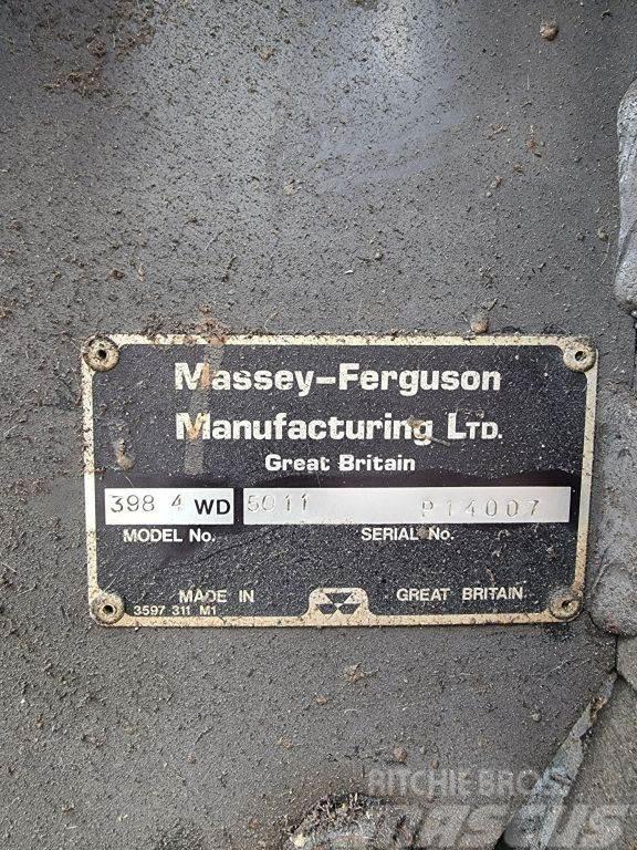 Massey Ferguson 398 - 4x4 Tracteur