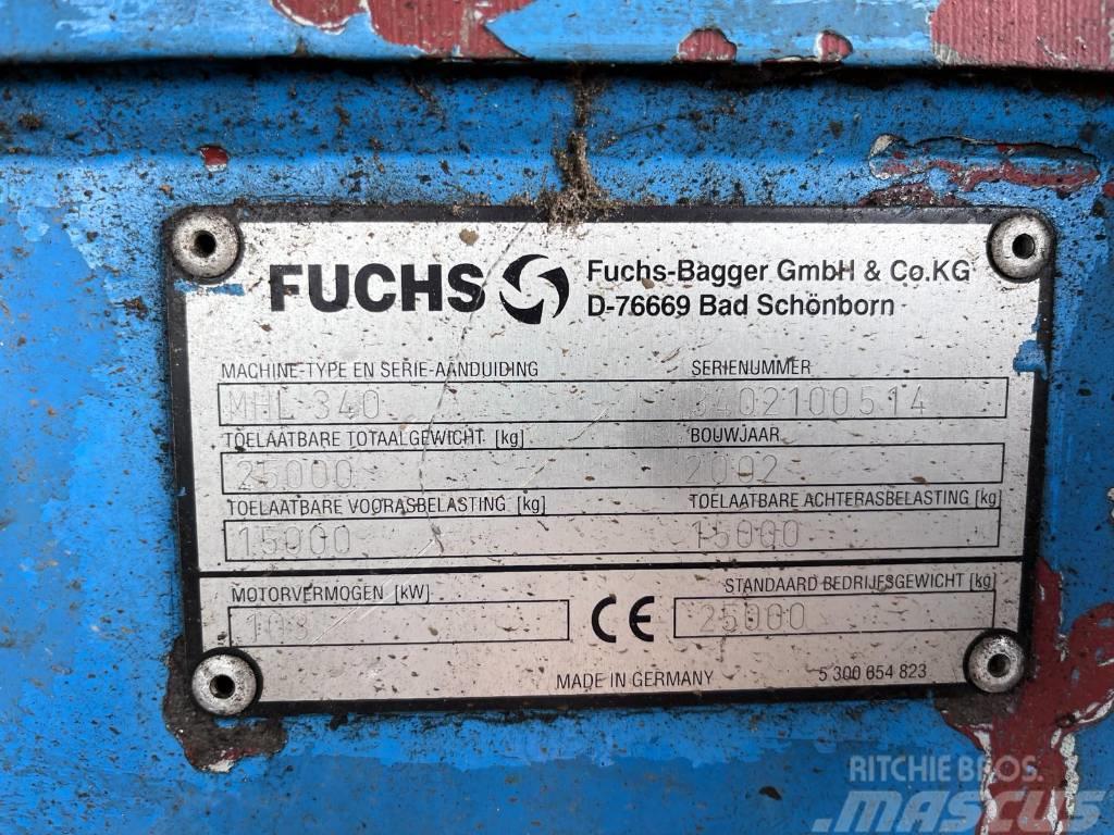 Fuchs MHL 340 Pelle à déchets