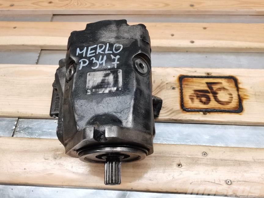 Merlo P 34.7 {Rexroth A10V} hydraulic pump Hydraulique