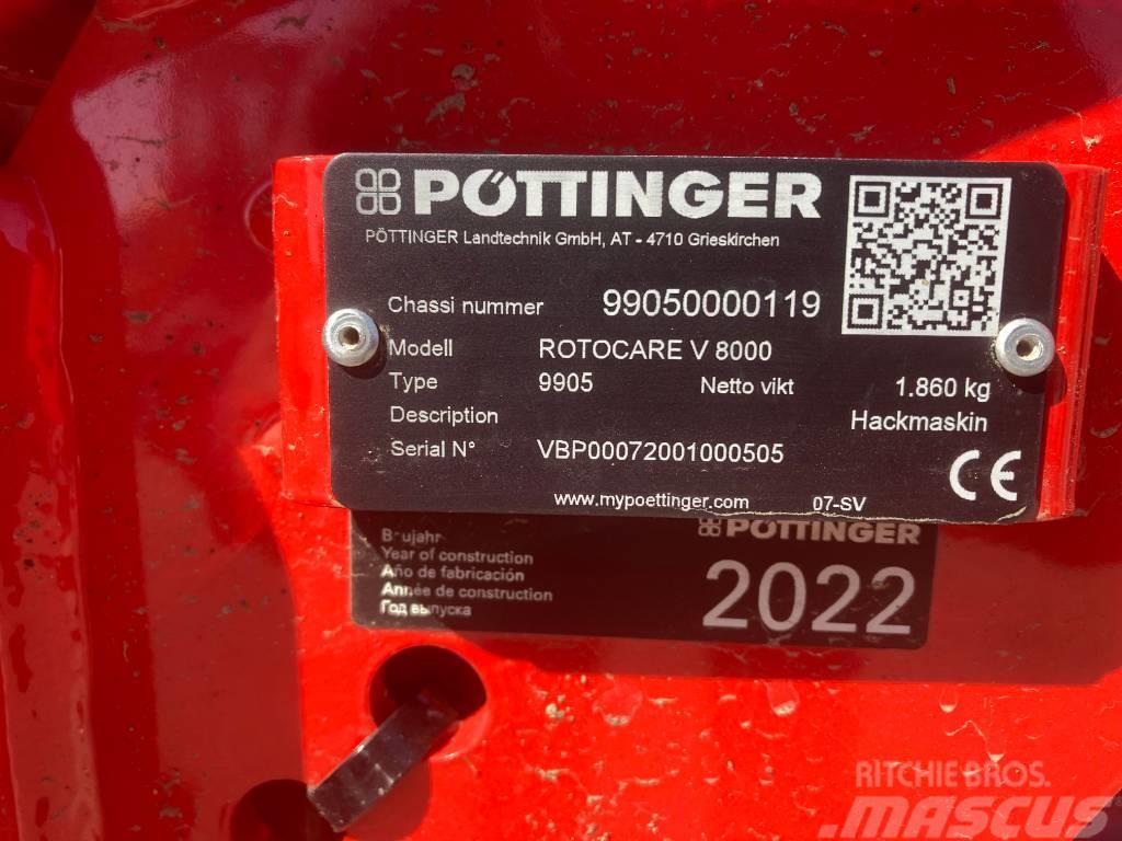 Pöttinger ROTOCARE V 8000 Autres outils de préparation du sol