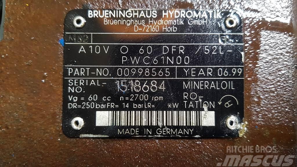 Brueninghaus Hydromatik A10VO60DFR/52L - Load sensing pump Hydraulique