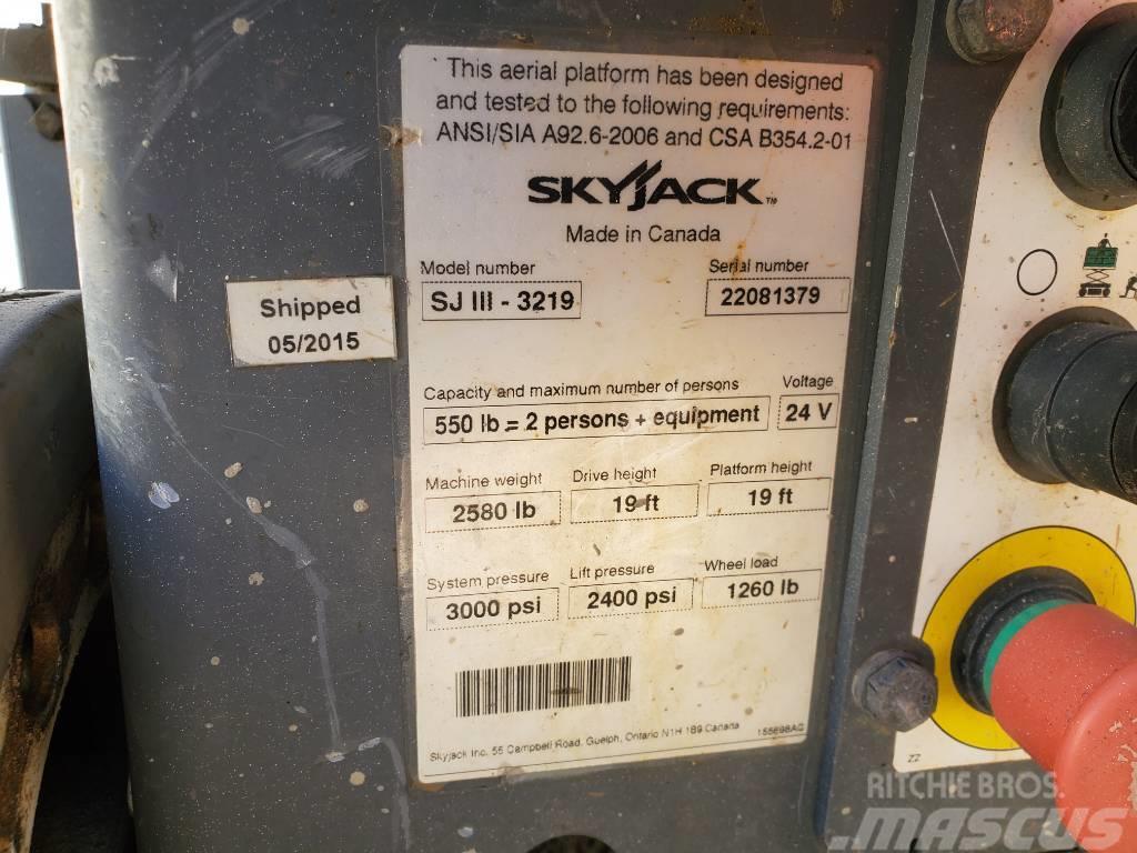 SkyJack SJ III 3219 Nacelle ciseaux