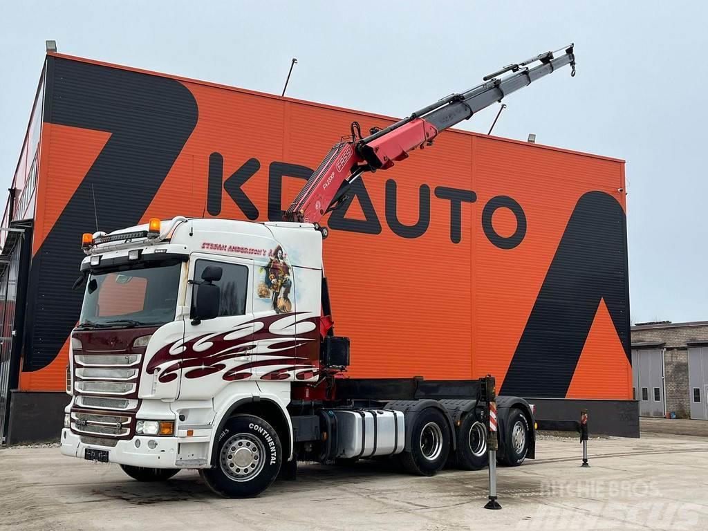 Scania R 560 8x4*4 FASSI F425XP.25 Tracteur routier