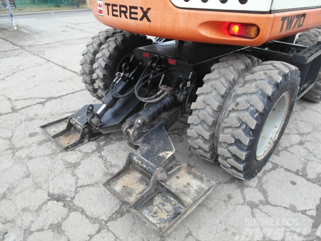 Terex TW 70 Pelle sur pneus