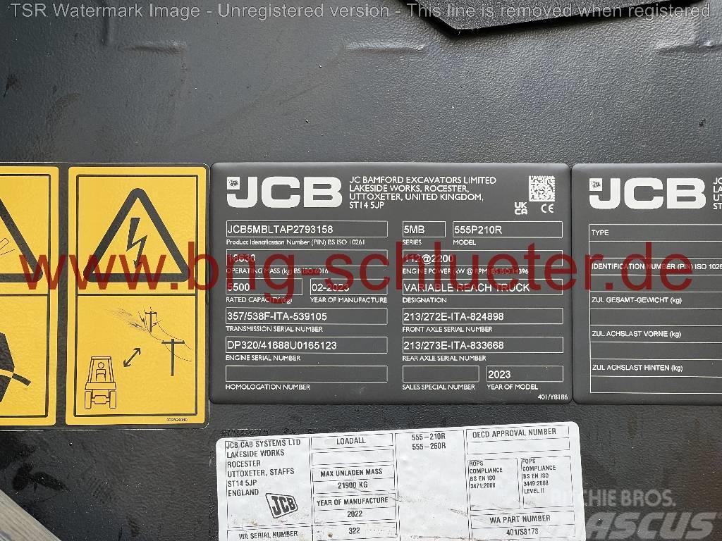 JCB 555-210 R Bj'23 400h -Demo- Chariot télescopique
