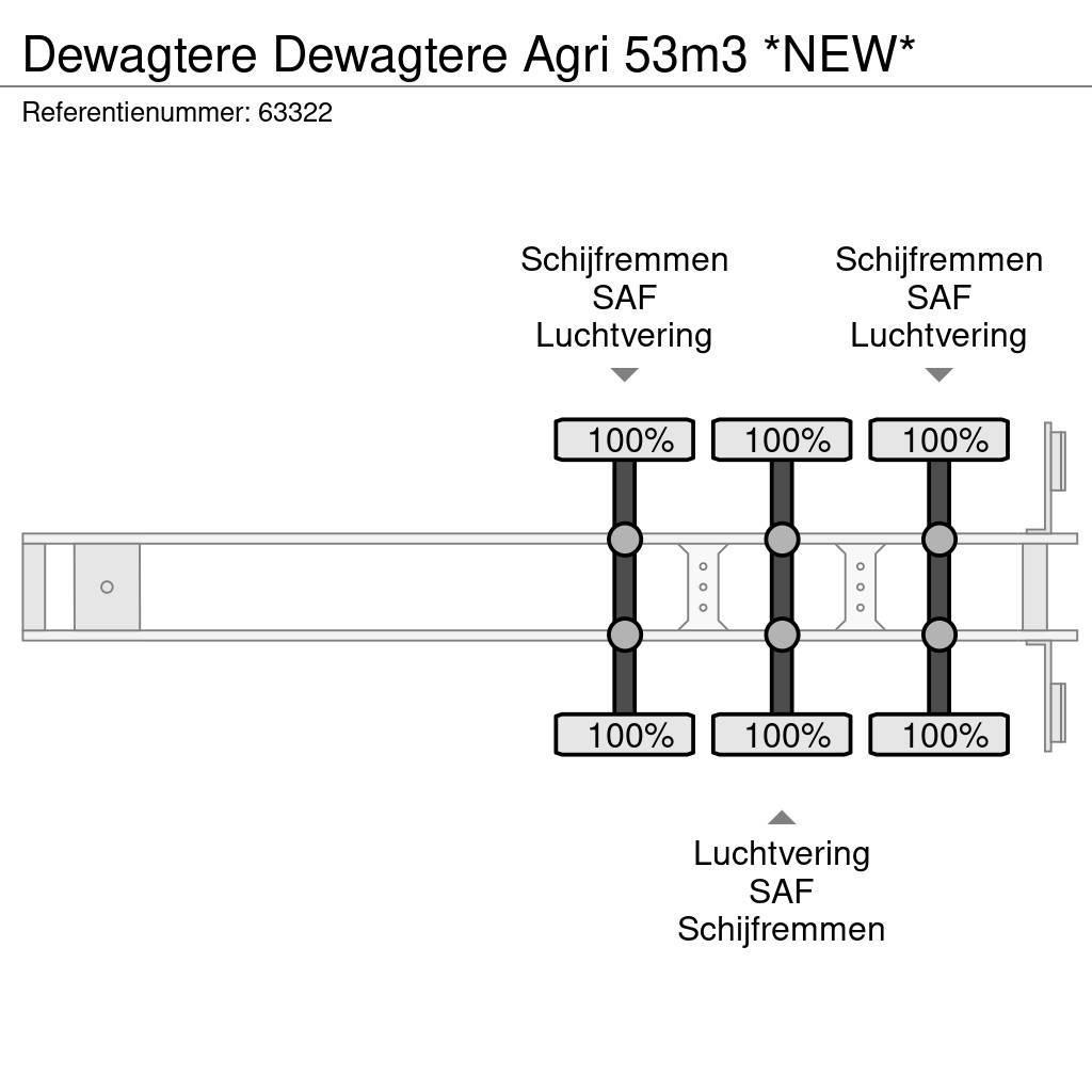  Dewagtere Agri 53m3 *NEW* Autres semi remorques