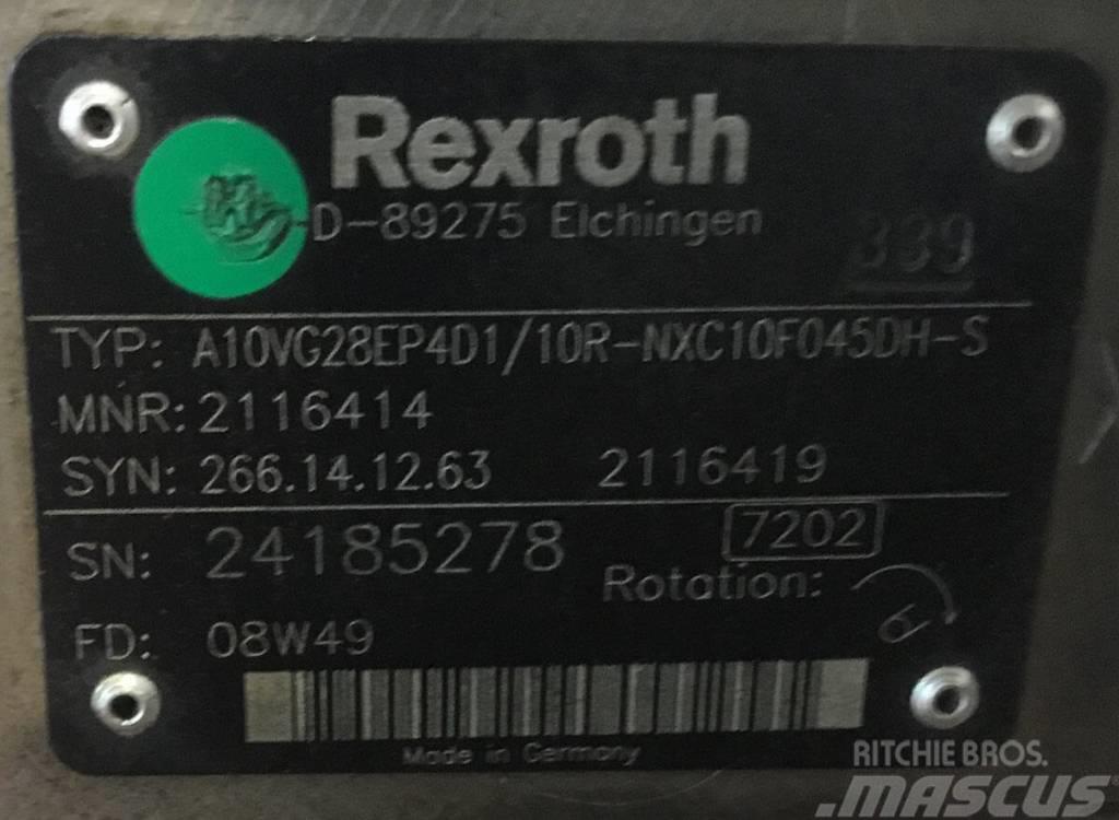 Rexroth A10VG28R Hydraulique