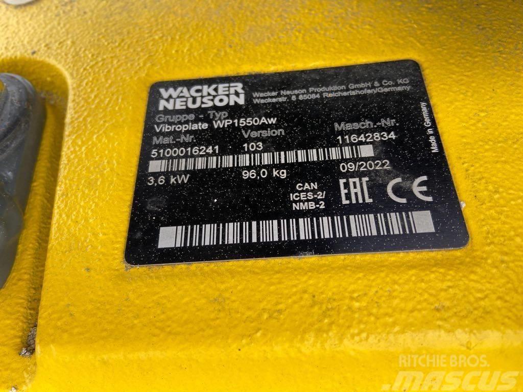 Wacker Neuson WP1550Aw Plaque vibrante