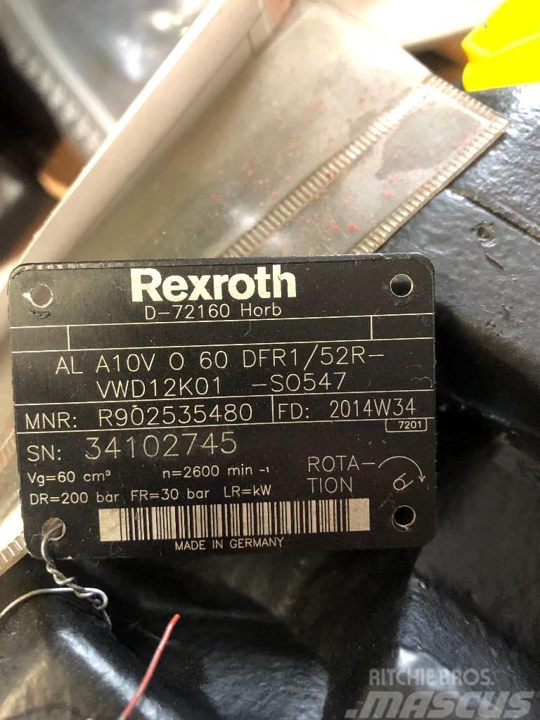 Rexroth AL A10V O 60 DFR1/52R-VWD12K01 -SO547 Autres accessoires