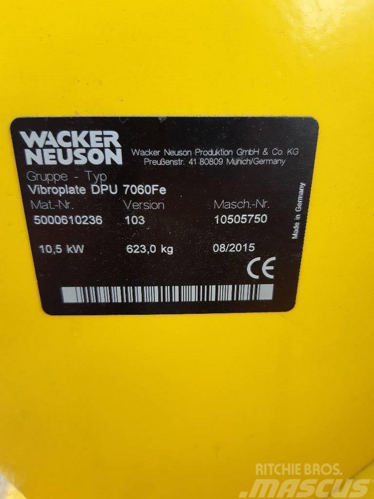 Wacker Neuson DPU 7060 Fe Plaque vibrante