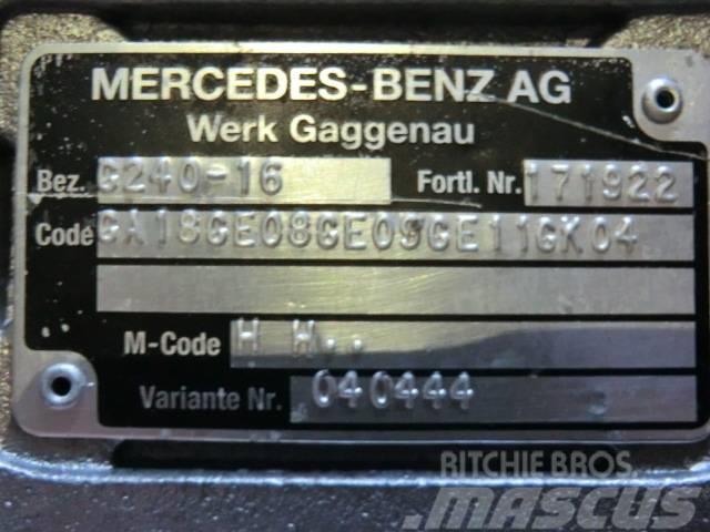  Getriebe / transmisson G240 Accessoires et pièces pour grue