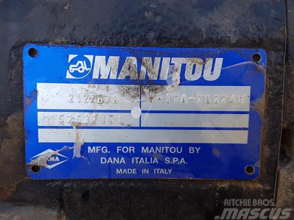 Manitou MLT1040-52537101-Spicer Dana 212/B72-Axle/Achse/As Essieux