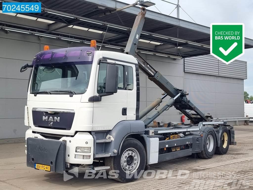 MAN TGS 28.360 6X2 NL-Truck Hiab XS21S61 Liftachse Eur Camion ampliroll