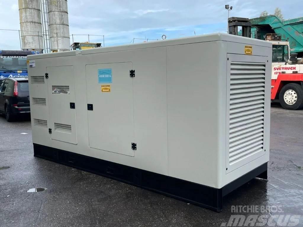 Ricardo 500 KVA (400KW) Silent Generator 3 Phase ATS 50HZ Générateurs diesel