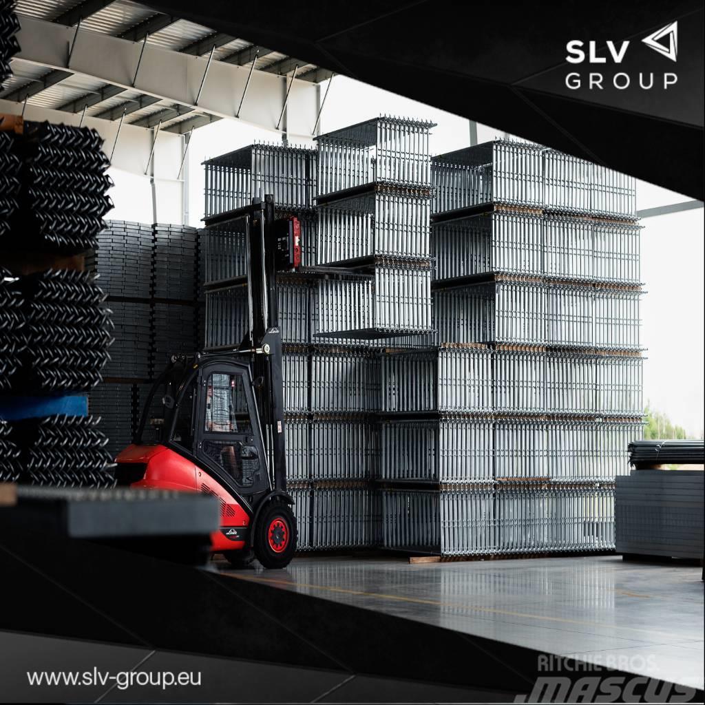  SLV GROUP 500 m2 Gerüst Fassadengerüst Stahl Echafaudage