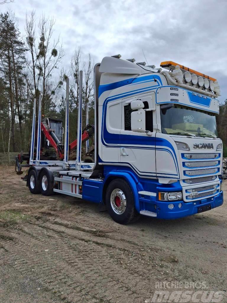 Scania R 730 Timber trucks