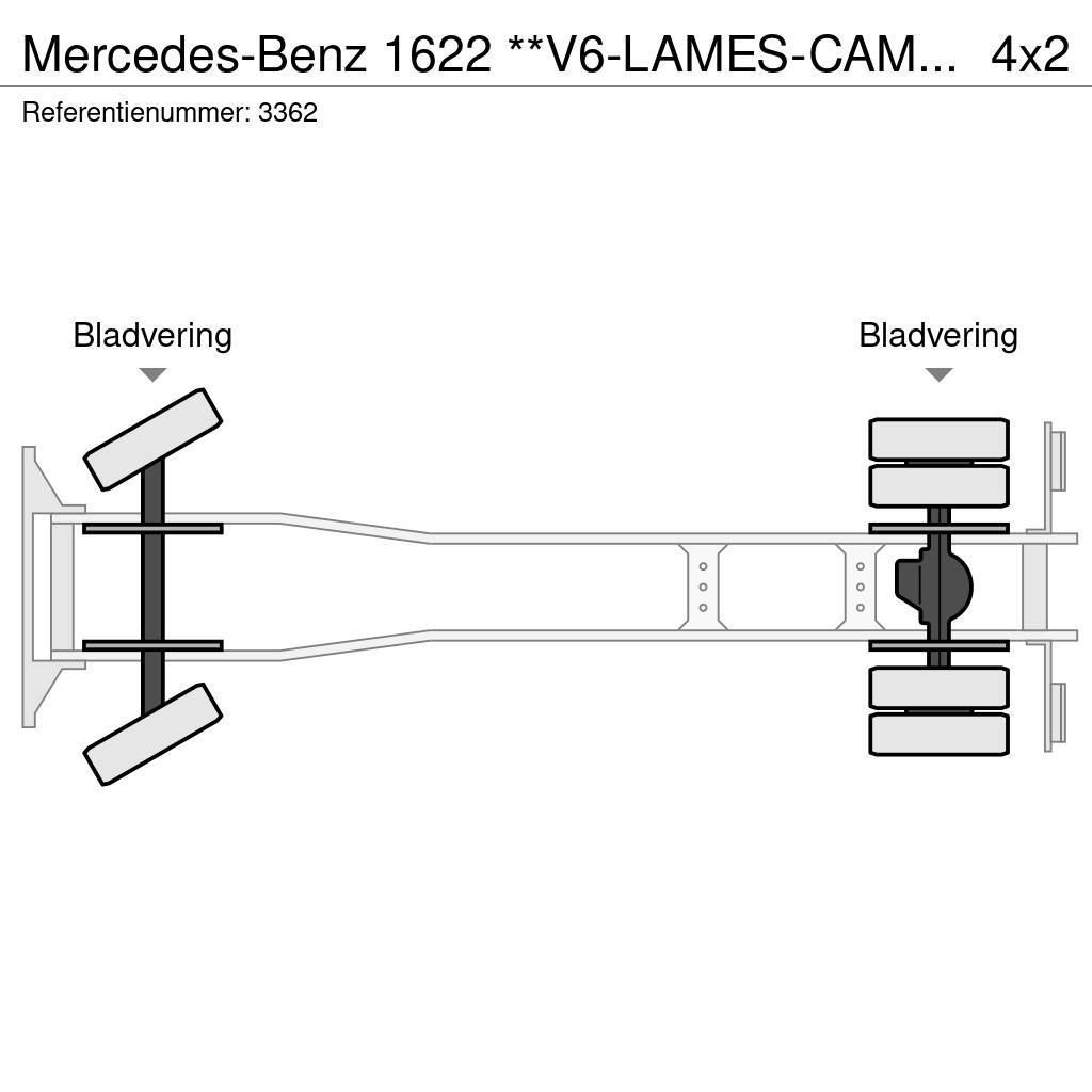 Mercedes-Benz 1622 **V6-LAMES-CAMION FRANCAIS** Châssis cabine