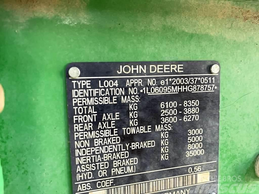 John Deere 6095 MC Tracteur