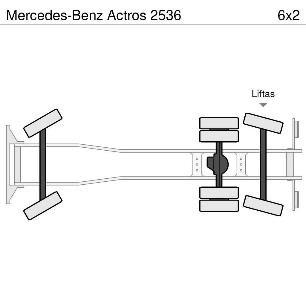 Mercedes-Benz Actros 2536 Camion aspirateur, Hydrocureur