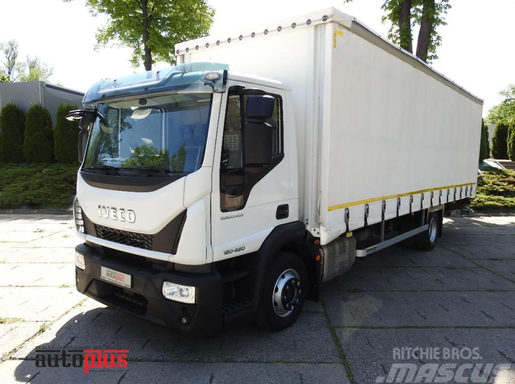 Iveco Eurocargo 120-220 TARPAULIN 20 PALLETS LIFT A/C Camion Fourgon