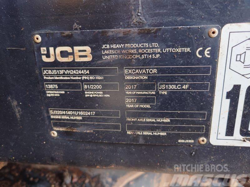 JCB JS 130 LC Pelle sur chenilles