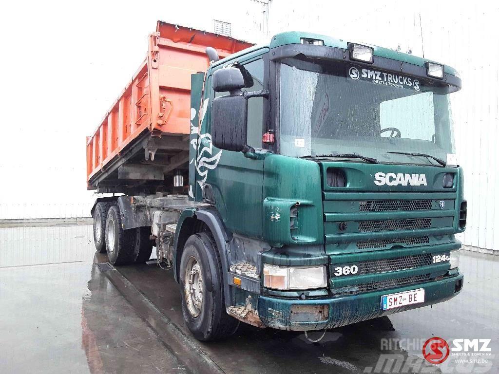 Scania 124 360 manual pump Camion benne