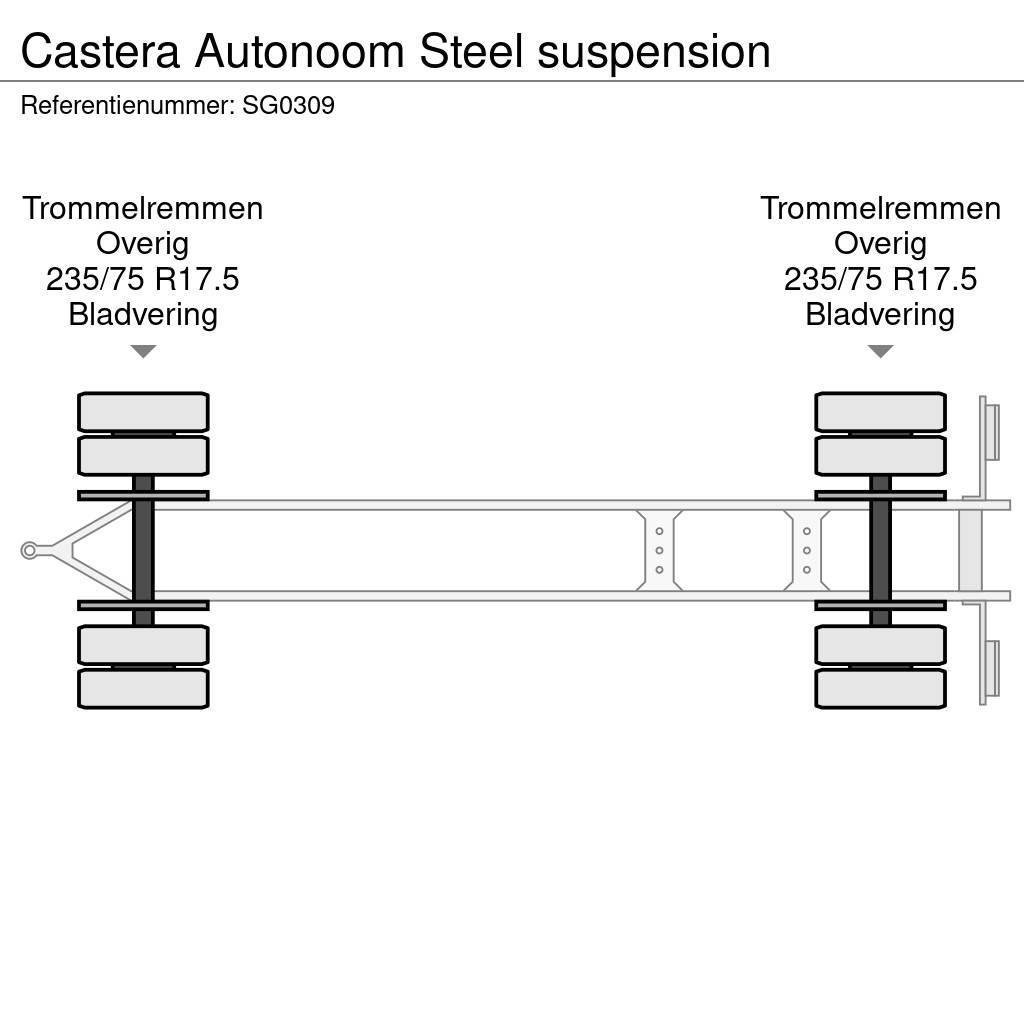 Castera Autonoom Steel suspension Remorque ridelle