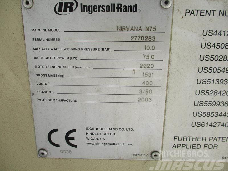 Ingersoll Rand N 75 Compresseur