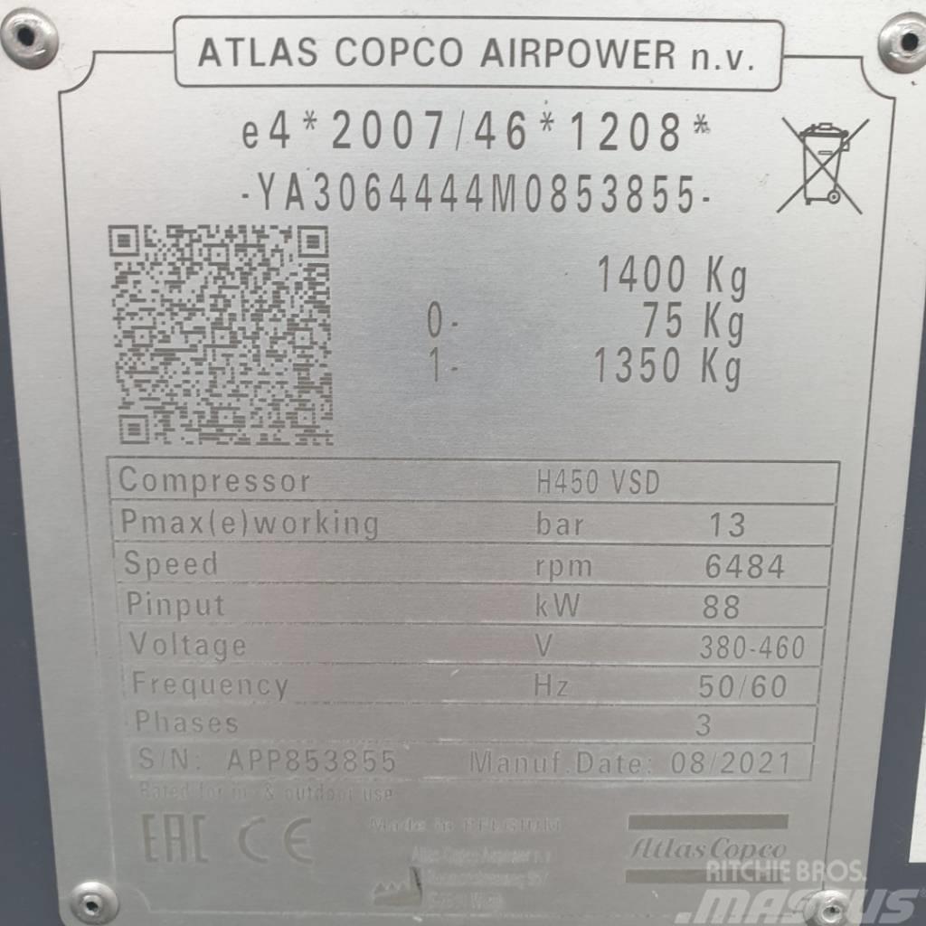 Atlas Copco E-Air H450 VSD Compresseur