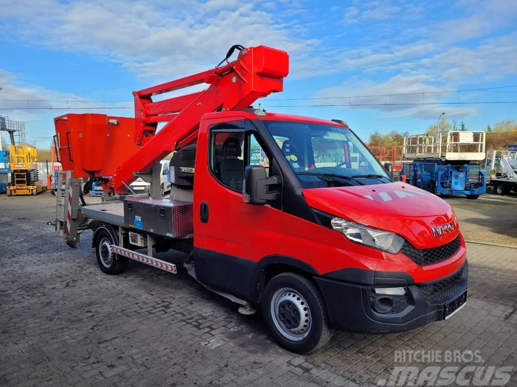 Iveco 35S11 - 18 m Comet 18/2/7.5 HQ full hydraulic! Camion nacelle