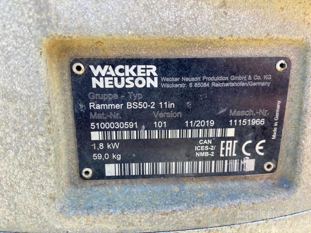 Wacker Neuson BS50-2 Compacteurs
