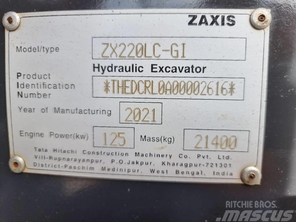 Hitachi ZX 220 LC-GI Pelle sur chenilles