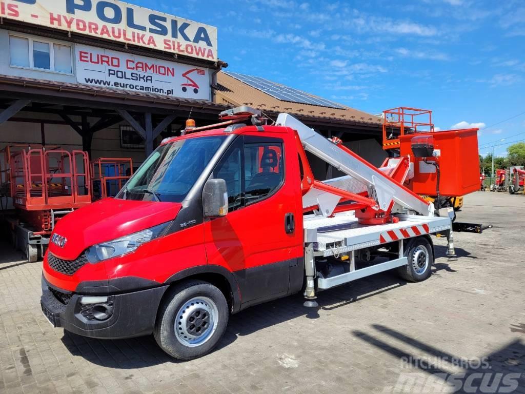 Multitel MX 170 - Iveco Daily bucket truck / boom lift Camion nacelle