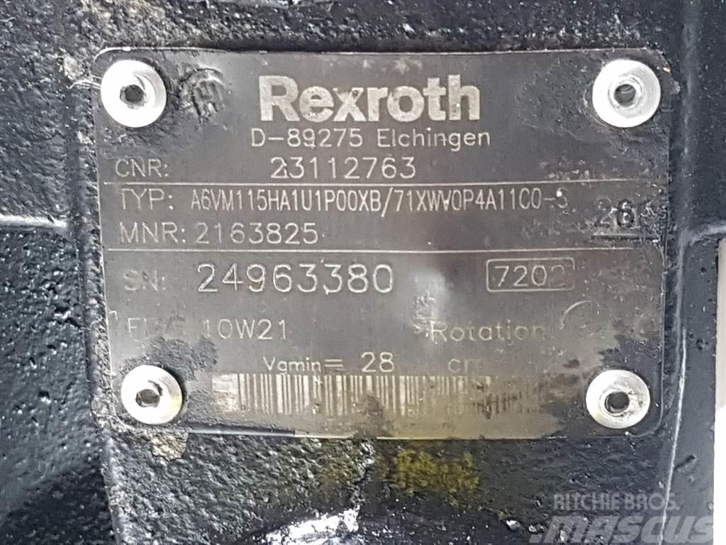 Rexroth A6VM115HA1U1P00XB - Ahlmann AS900 - Drive motor Hydraulique
