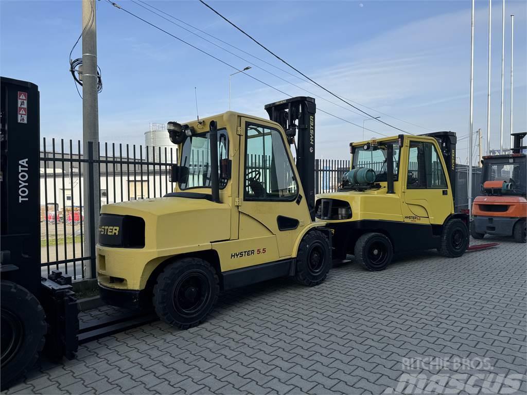Hyster H 5.5XM Diesel / Full cabin / Only 6082 hours /Per Chariots diesel